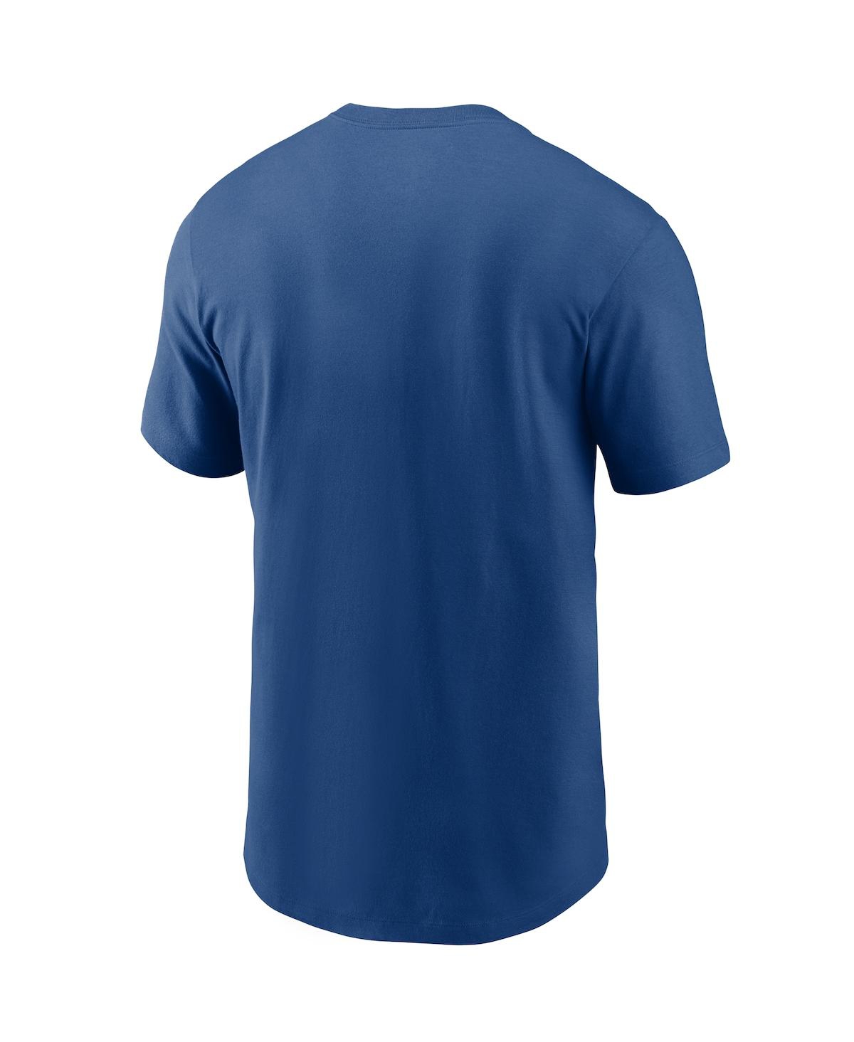 Men's NikeIndianapolis Colts Team Wordmark T-shirt - Royal