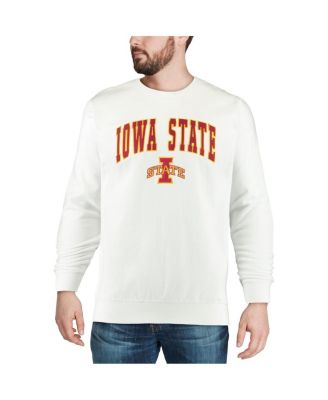 Men's Iowa State Cyclones Arch & Logo Crew Neck Sweatshirt