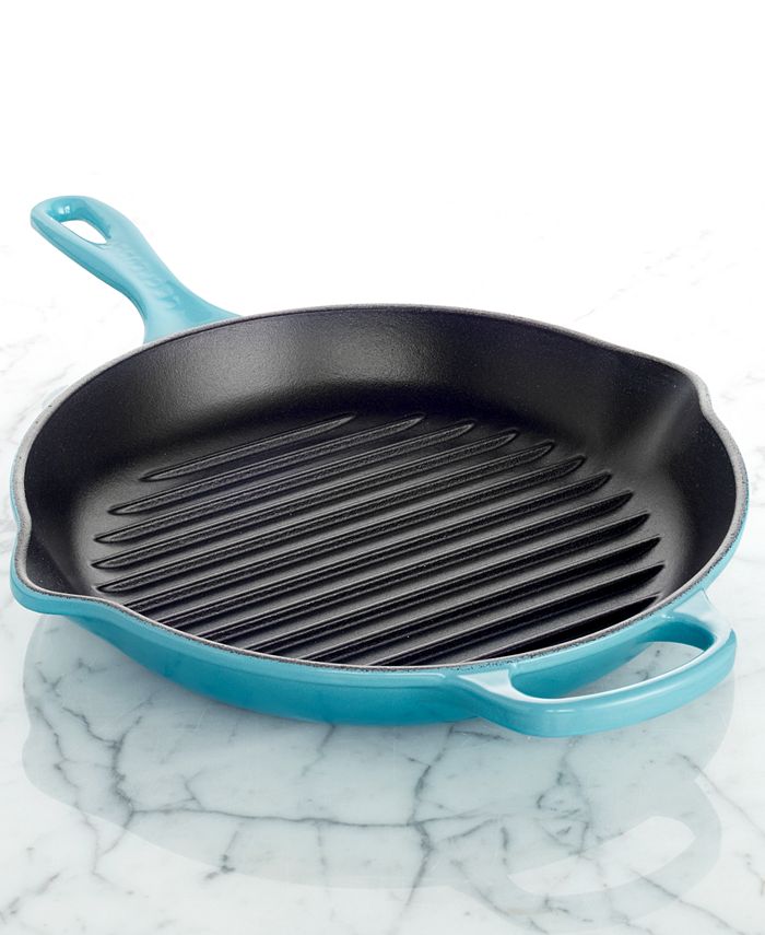 Le Creuset Signature 10.25" Round Skillet Grill Macy's