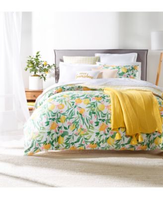 Charter Club Citrus Duvet Cover Sets, Created for Macy's