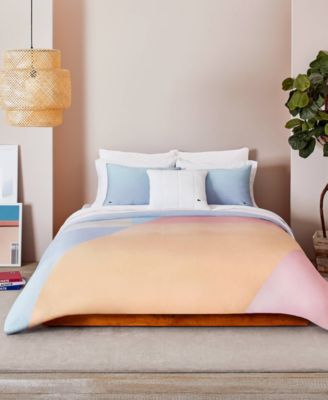 Lacoste Home Colorblock Ombre Duvet Cover Sets Bedding