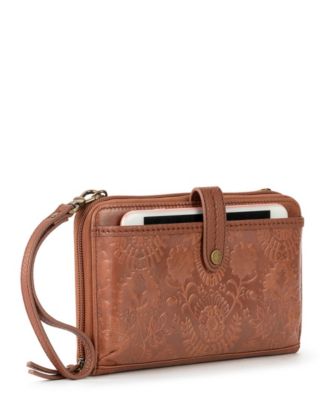 Iris Leather Smartphone Convertible Crossbody Wallet