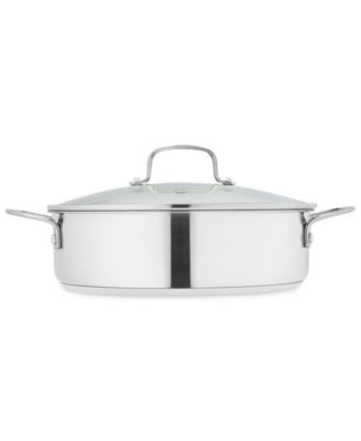 Stainless Steel 5-Qt. Covered Everyday Pan, Exclusively at Macy’s