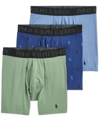 폴로 랄프로렌 맨 3팩 박서 브리프 속옷 Polo Ralph Lauren Mens 3-Pk. 4D-Flex Lux Boxer Briefs
