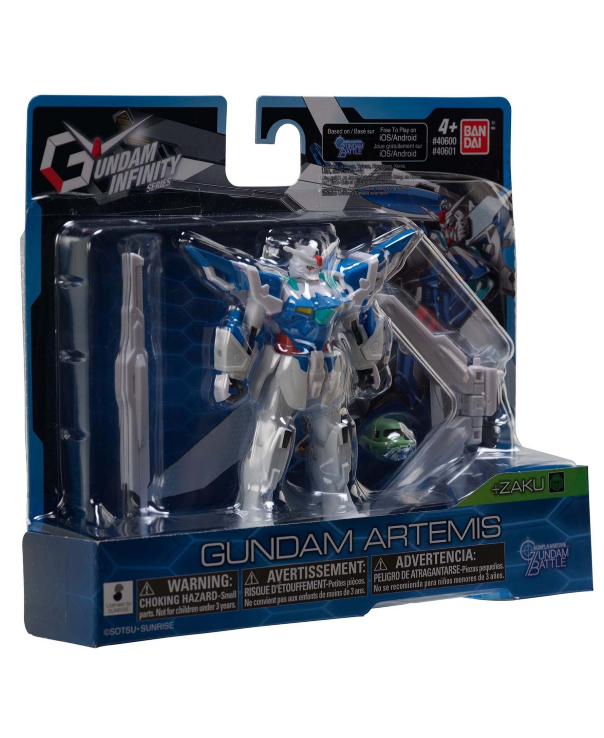 Shop Gundam Infinity 4.5"  Artemis Action Figure In Multi