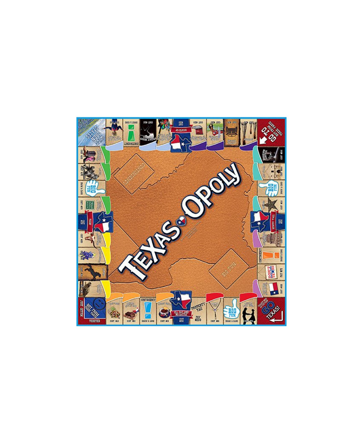 Shop Late For The Sky Texas-opoly Board Game In Multi