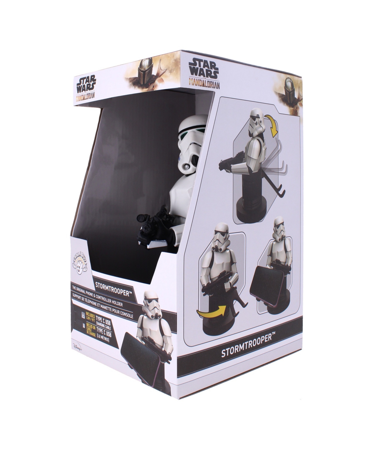 Shop Star Wars Imperial Stormtrooper Cable Guy Mobile Phone And Controller Holder In Multi