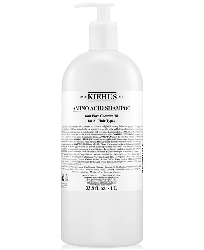 Kiehl's Since 1851 Amino Acid Shampoo,  fl. oz. & Reviews - All Hair  Care - Beauty - Macy's