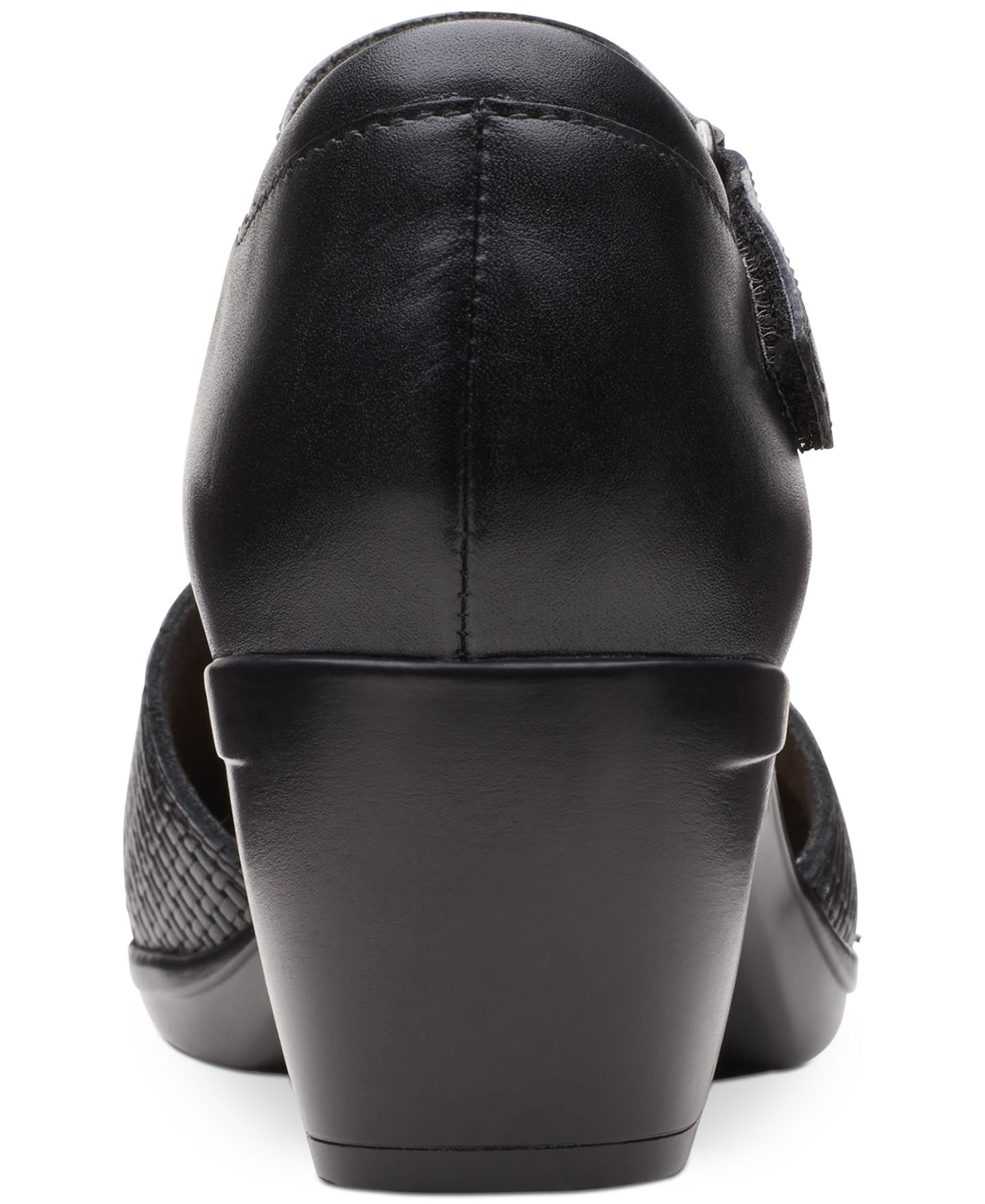 Женские сандалии Clarks Collection Emily Rae, цвет: Чёрный кожаный — фото 9