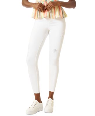 Hue Eyelet Embroidered Hem Skimmer 