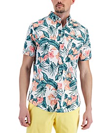 Men's True Tropical Woven Shirt, Created for Macy's