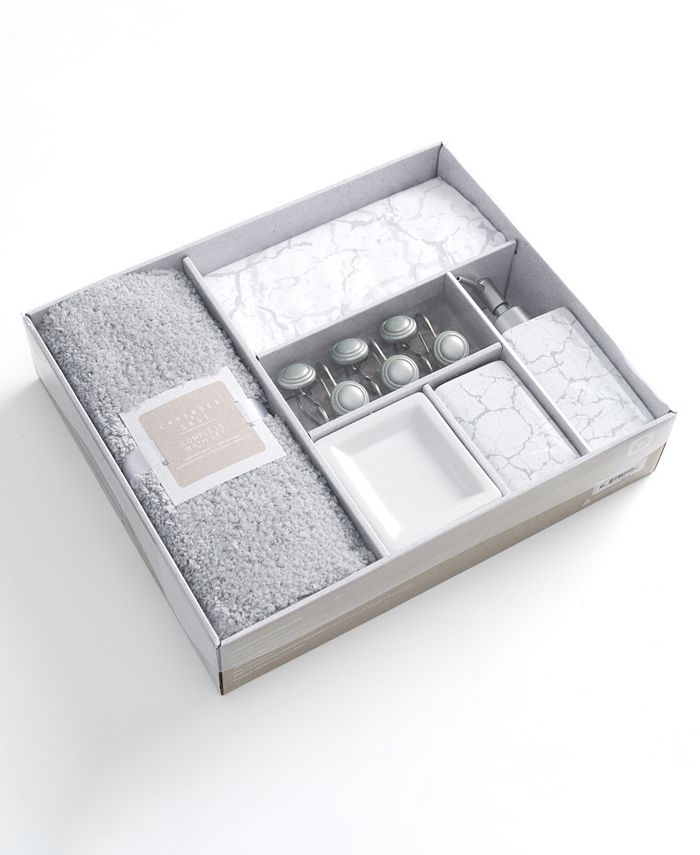 Lavender and Sage Nirvana 17 Piece Complete Bath Set Macy's