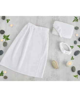 Lavender and Sage - White  Spa Set