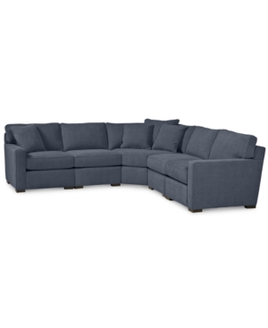 FURNITURE RADLEY FABRIC 5-PIECE SECTIONAL SOFA, CREATED FOR MACY'S