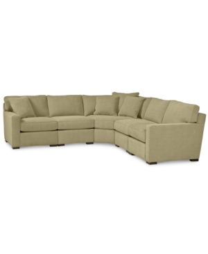FURNITURE RADLEY FABRIC 5-PIECE SECTIONAL SOFA, CREATED FOR MACY'S