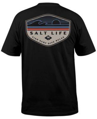 Salt Life - Men's Flash Logo Graphic Performance T-Shirt