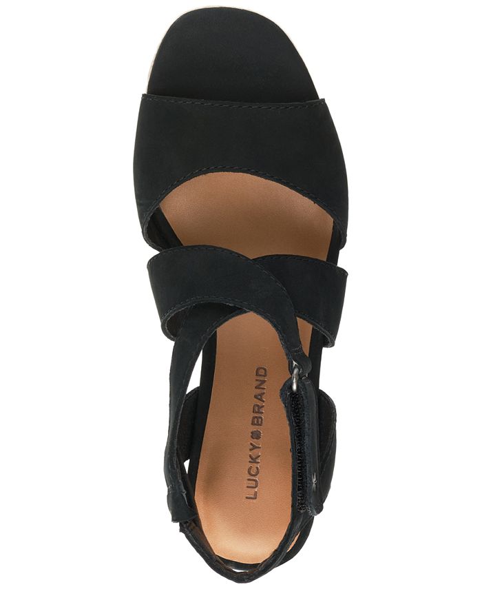 Lucky Brand Women's Mendona Espadrille Wedge Sandals & Reviews