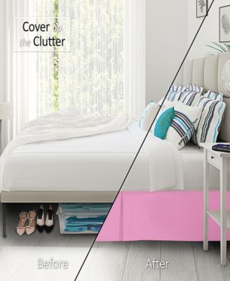 Premium 14" Tailored Drop Bedskirt, Queen