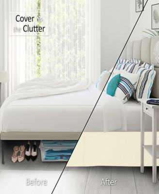 Premium 14" Tailored Drop Bedskirt, Queen