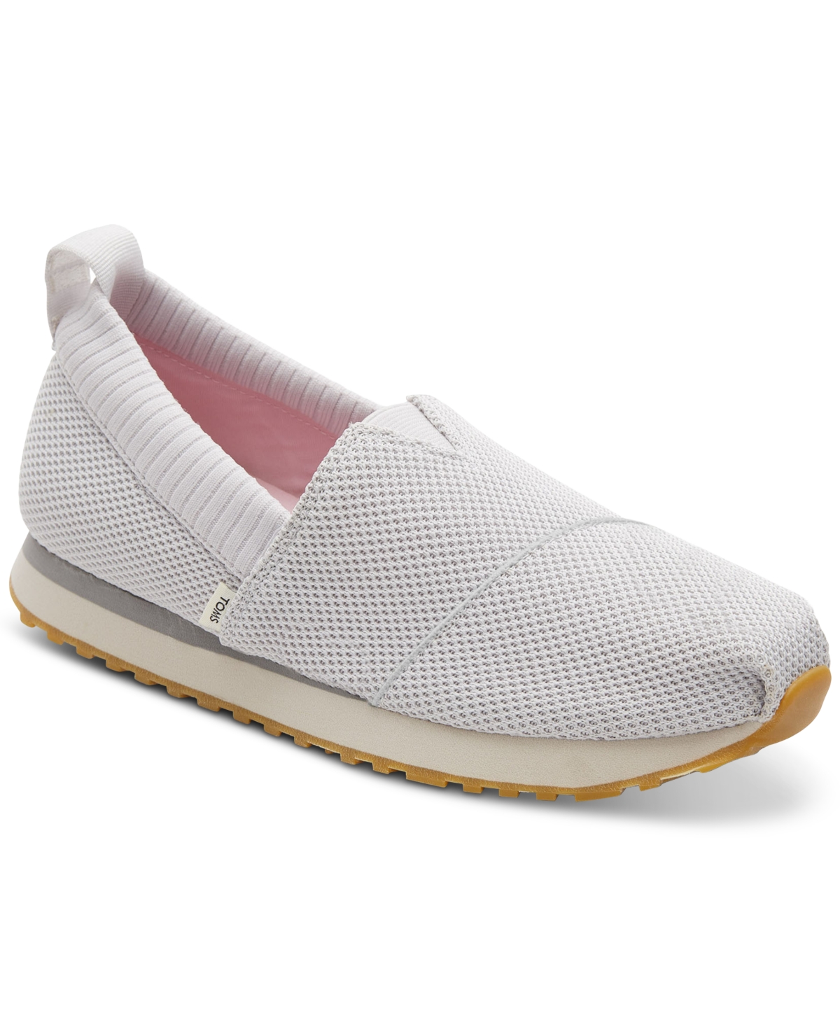 Toms Women's Alpargata Resident Slip-on Recycled Trainer Sneakers Women's Shoes In Cloud Grey Repreve Knit