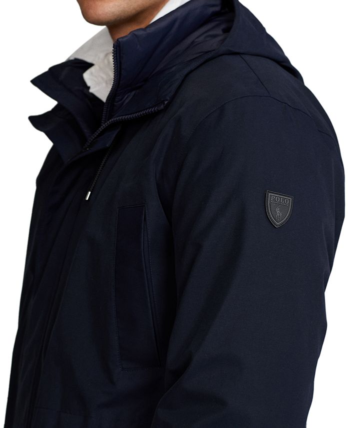 Polo Ralph Lauren Men's Twill Hooded Coat & Quilted Liner & Reviews