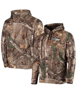 Dunbrooke Men's Realtree Camo Detroit Lions Circle Champion Tech Fleece  Pullover Hoodie - Macy's