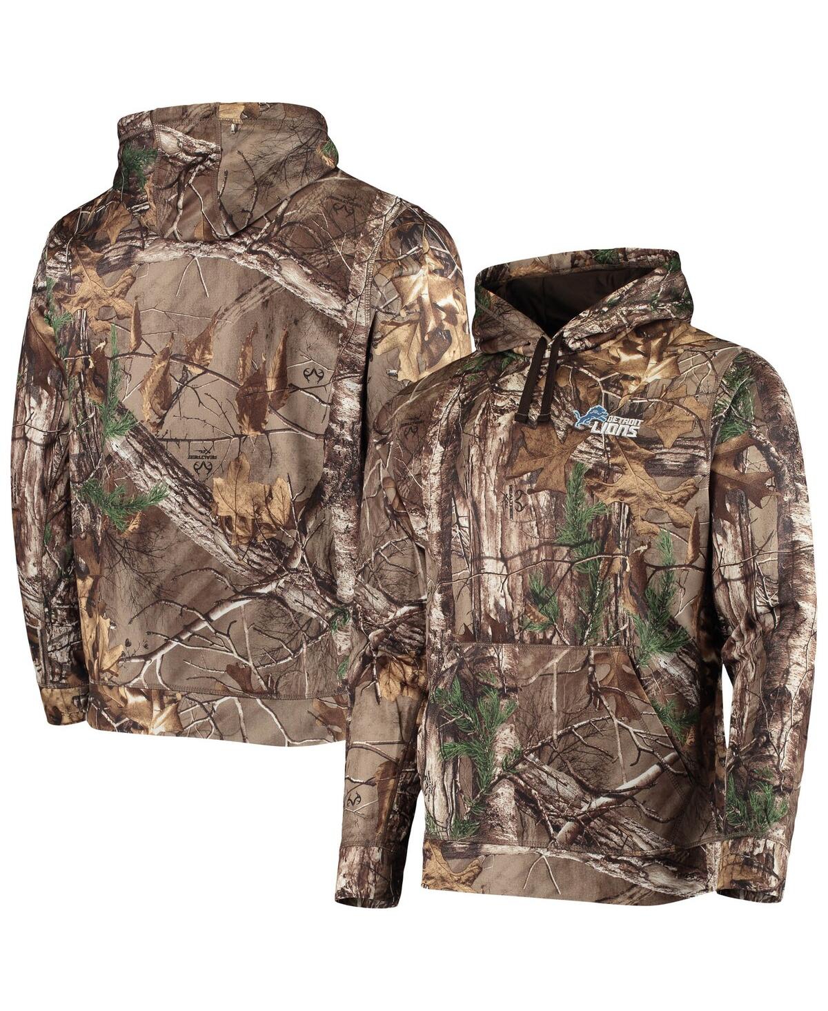 Dunbrooke Realtree Camo Chicago Bears Circle Champion Tech Fleece Pullover Hoodie In Realtree Camo