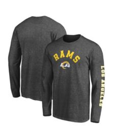 Nike Men's Los Angeles Rams Salute to Service Raglan T-Shirt - Blue XL