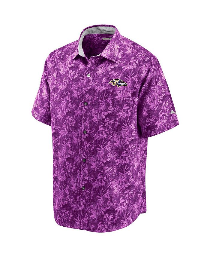 Tommy Bahama Men's Purple Baltimore Ravens Sport Jungle Shade Camp
