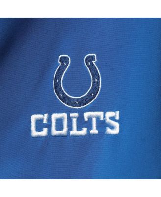 Men's Royal Indianapolis Colts Sonoma Softshell Full-Zip Jacket