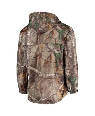 Men's Realtree Camo Cleveland Browns Circle Sportsman Waterproof Packable Full-Zip Jacket