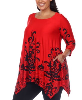 Plus Size Yanette Tunic Top