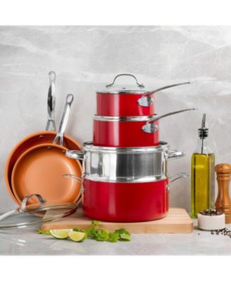 Gotham Steel - GOTHAM STEEL 10PC ROUND COOKWARE SET