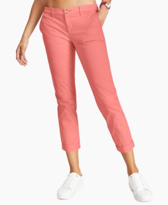 pink tommy hilfiger pants