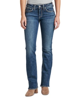 Silver Jeans Co. - Britt Low-Rise Slim Bootcut Jeans