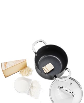 Hard-Anodized Aluminum 2.5-Qt. Covered Sauce Pot, Exclusively at Macy’s