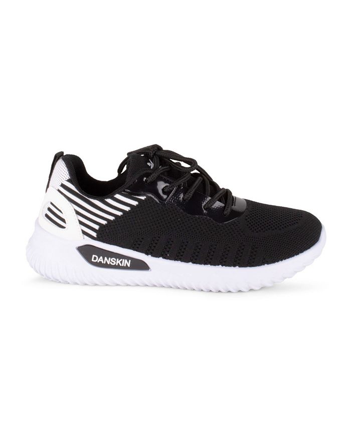 Danskin Women's Lucky Striped Sneaker & Reviews Athletic Shoes