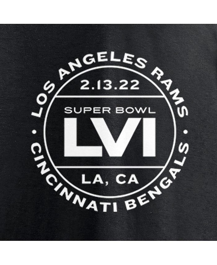 Fanatics Branded Super Bowl LVI High Logo T-Shirt - Black