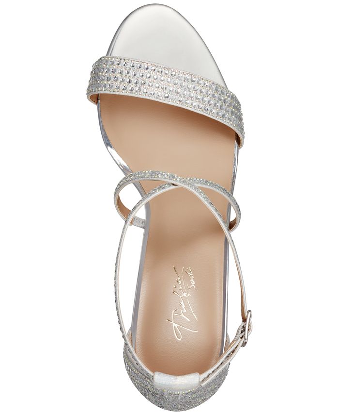 Thalia Sodi Women's Darria Embellished Evening Sandals & Reviews Sandals Shoes Macy's