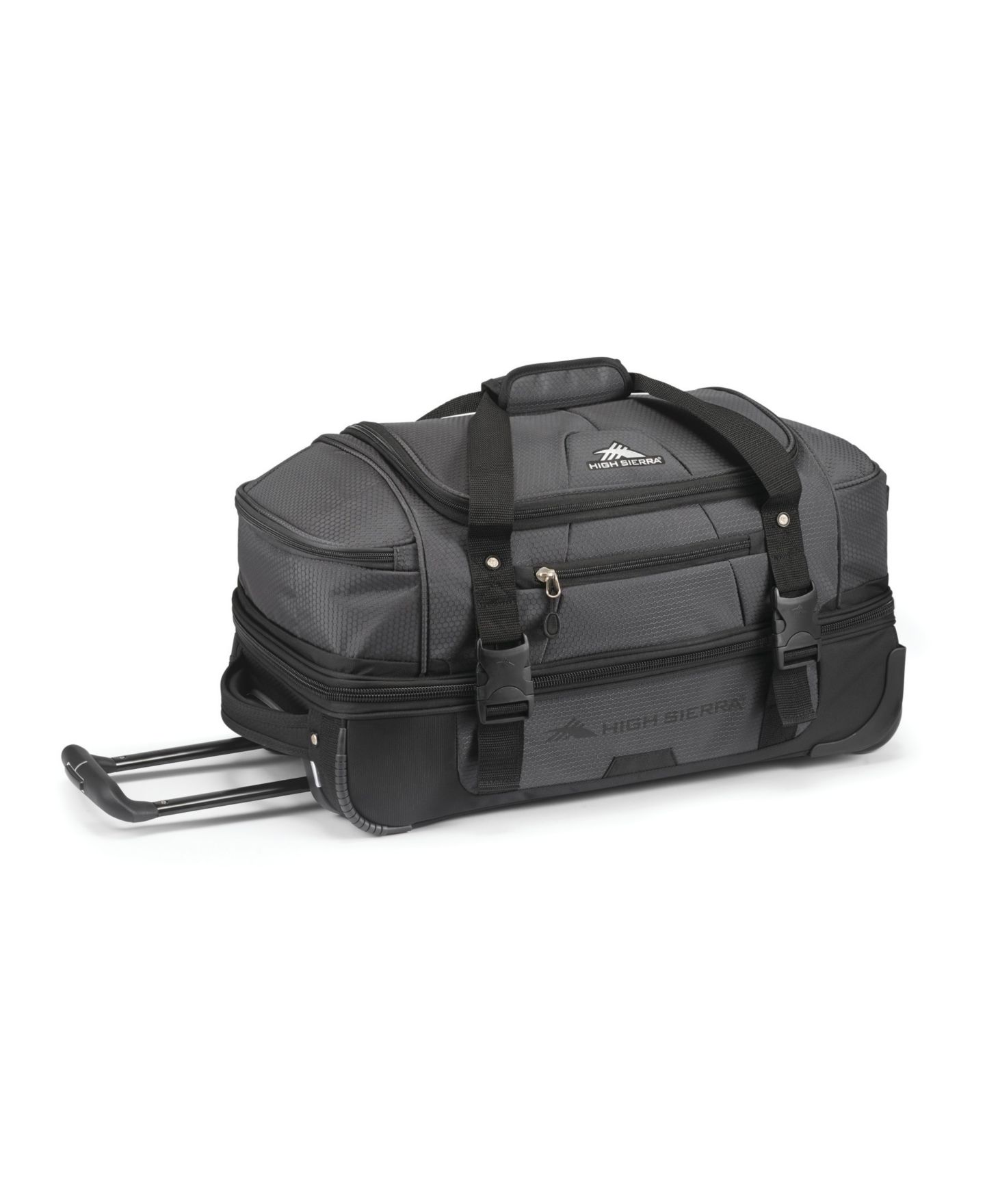 Сумка High Sierra Fairlead 22" Wheeled Duffel, цвет: Чёрный — фото 1