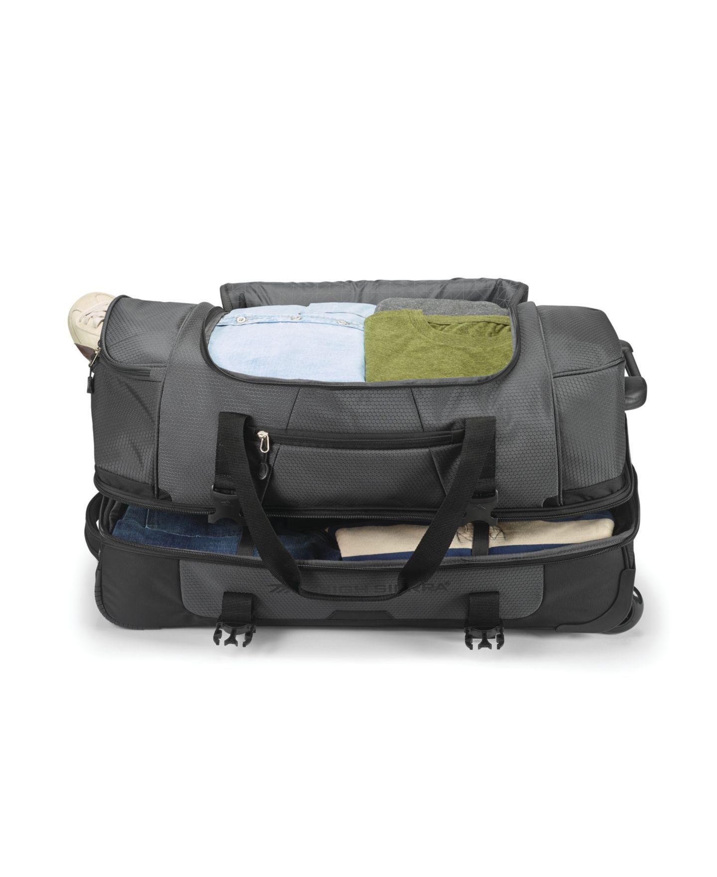 Сумка High Sierra Fairlead 28" Wheeled Duffel, цвет: Чёрный — фото 6