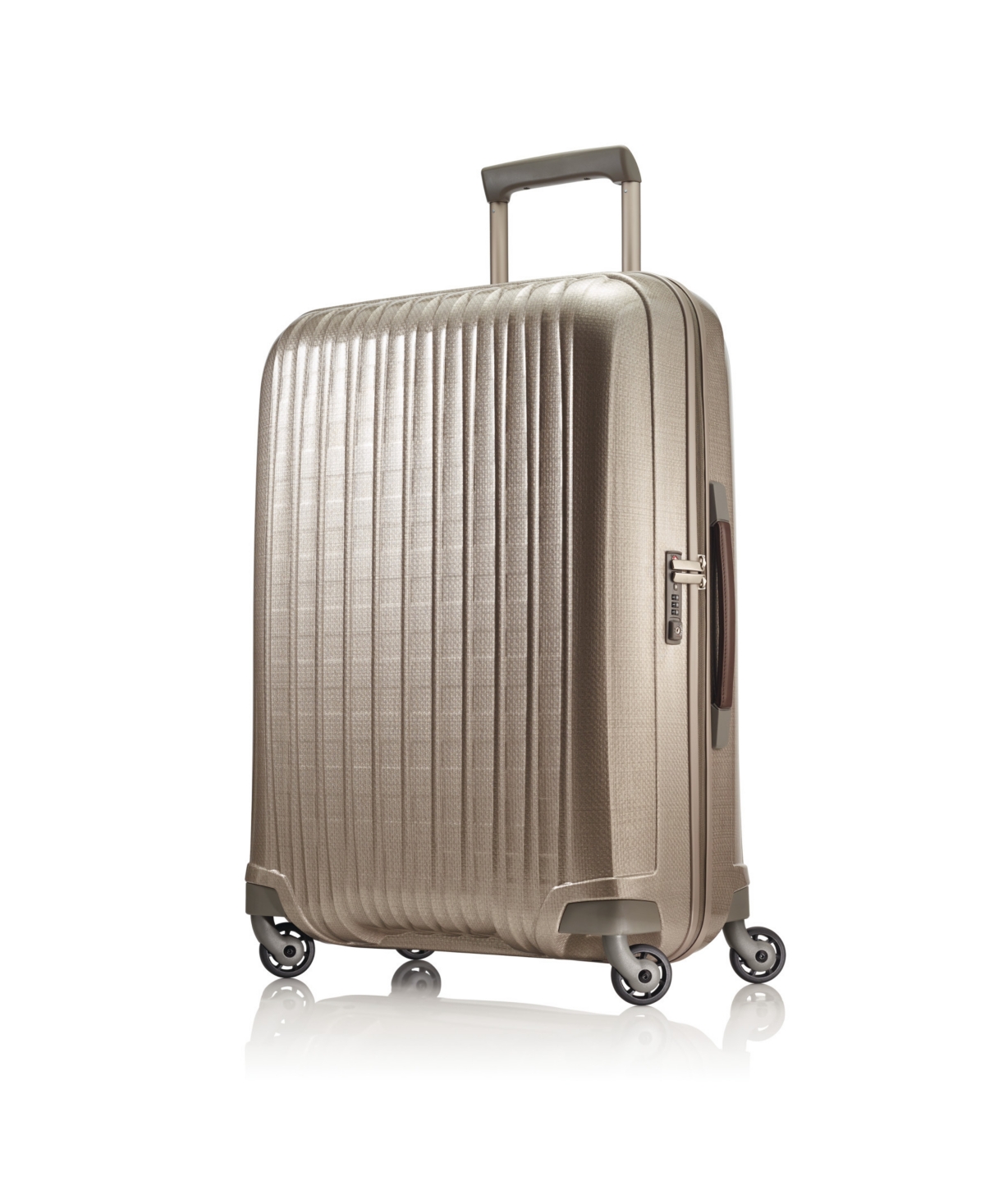 Shop Hartmann Innovaire Extended Journey Spinner, 29.9" In Ivory Gold-tone