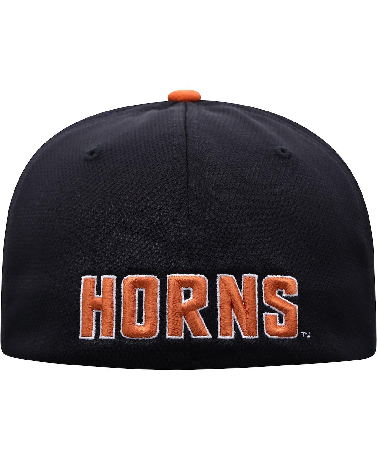 Men's Top of The World Texas Orange Texas Longhorns Two-Tone Reflex Hybrid Tech Flex Hat - Texas Orange