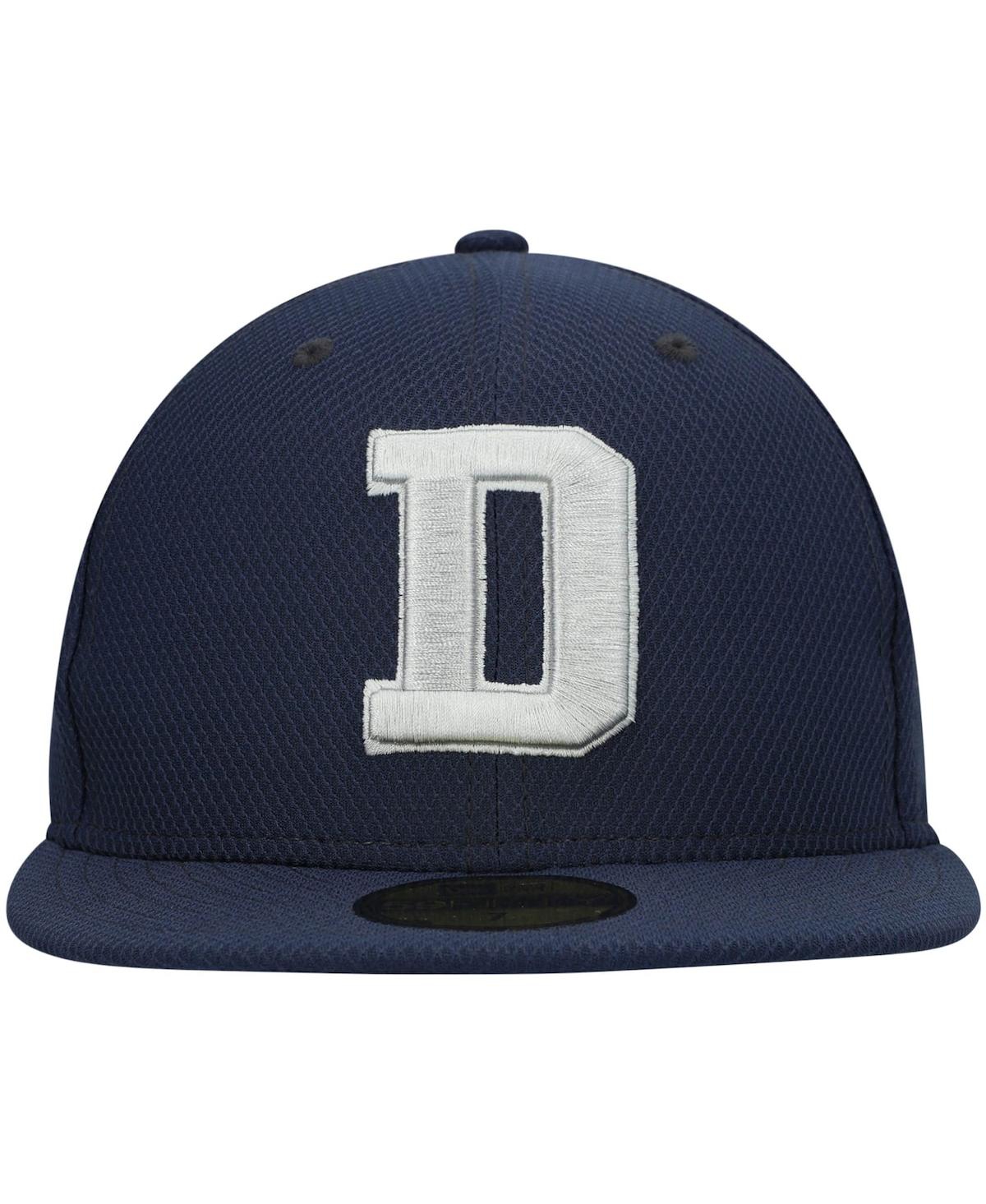 Men's New EraDallas Cowboys Coach D 59FIFTY Fitted Hat - Navy