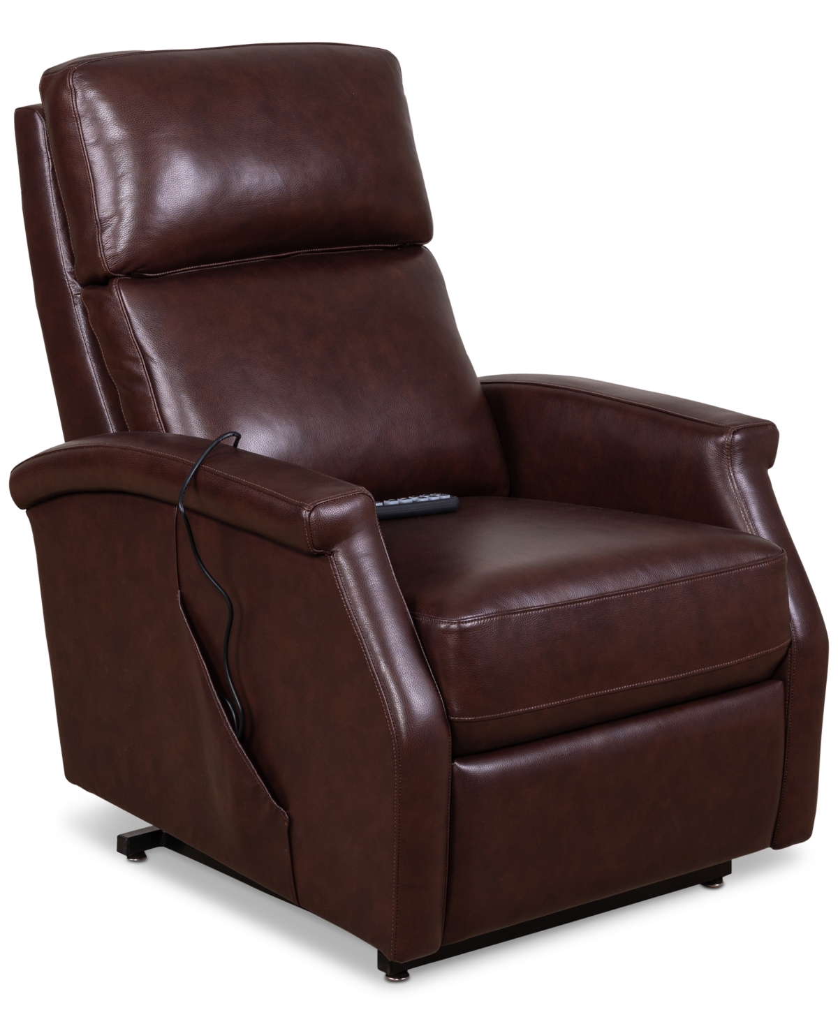 Furniture Cainsey Leather Power Lift Recliner, Created For Macy's In