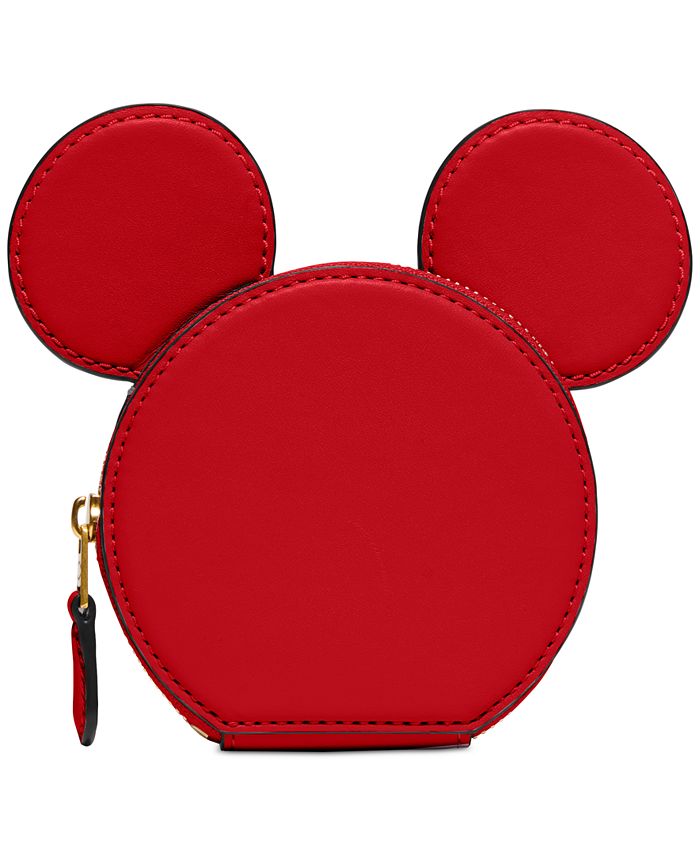 COACH Disney Parks Mickey Ears Coin Case - Macy's