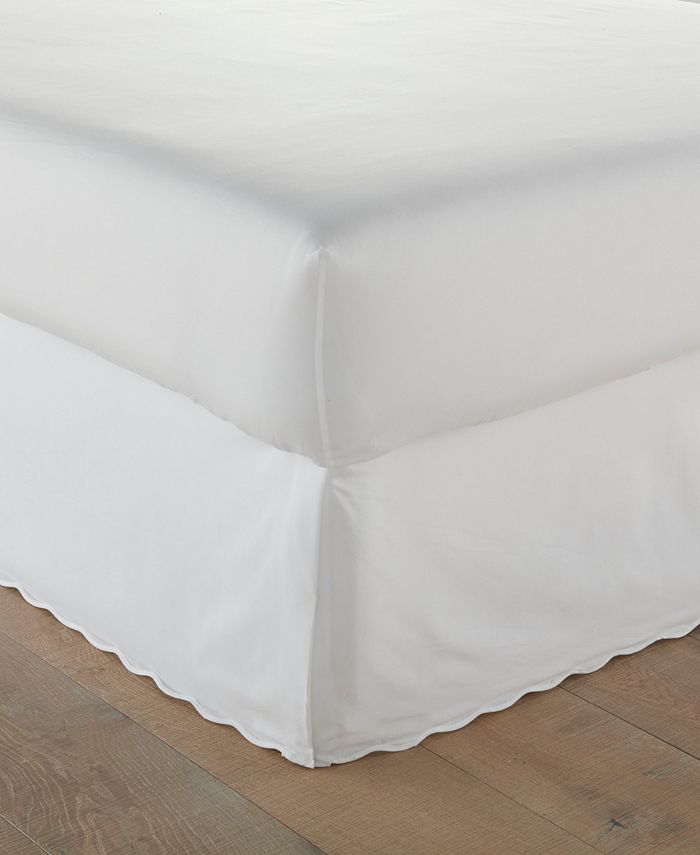 Stone Cottage Solid Scallop Tailored King Bedskirt Macy's