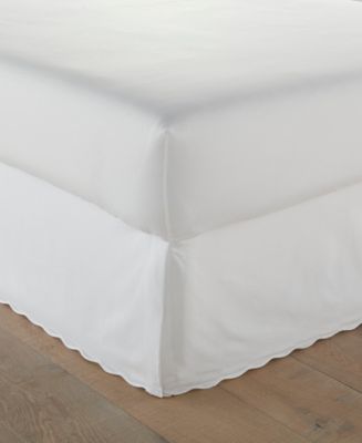 Stone Cottage Solid Scallop Tailored King Bedskirt - Macy's
