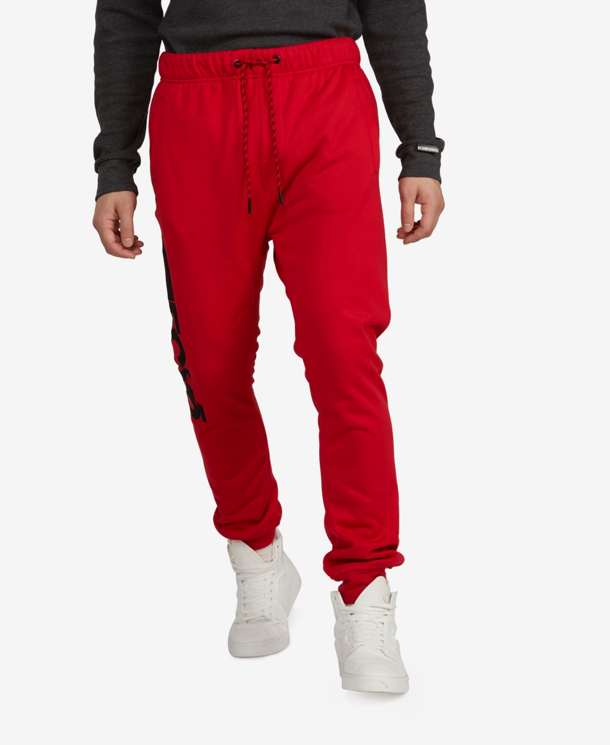 Men's Big and Tall Track Em Down Joggers - Red