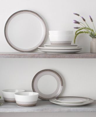 Colorscapes Canyon Layers 12 Piece Coupe Dinnerware Set